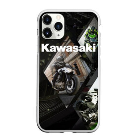 Чехол для iPhone 11 Pro Max матовый с принтом Kawasaky в Тюмени, Силикон |  | kawasaky