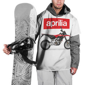 Накидка на куртку 3D с принтом Aprilia SXV550 в Тюмени, 100% полиэстер |  | Тематика изображения на принте: aprilia