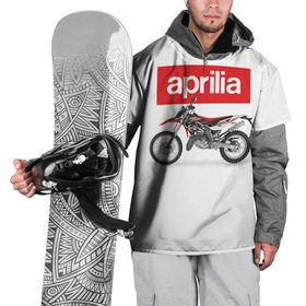 Накидка на куртку 3D с принтом Aprilia enduro в Тюмени,  |  | Тематика изображения на принте: aprilia