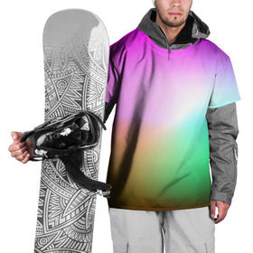 Накидка на куртку 3D с принтом Сочетание красок в Тюмени, 100% полиэстер |  | градиент | пятна | разноцветные