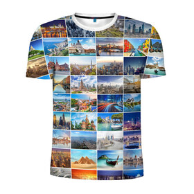Мужская футболка 3D спортивная с принтом Знатный турист в Тюмени, 100% полиэстер с улучшенными характеристиками | приталенный силуэт, круглая горловина, широкие плечи, сужается к линии бедра | Тематика изображения на принте: азия | берлин | вегас | венеция | воспоминания | города | достопримечательности | европа | египет | калифорния | каникулы | лондон | милан | москва | ностальгия | нью йорк | отдых | отпуск | память