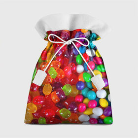 Подарочный 3D мешок с принтом Вкусняшки в Тюмени, 100% полиэстер | Размер: 29*39 см | Тематика изображения на принте: вкуснотища | вкусняшки | глазурь | карамельки | конфетки | конфеты | мармеладки | сахар | сладости
