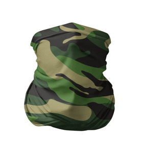 Бандана-труба 3D с принтом Лесной камуфляж в Тюмени, 100% полиэстер, ткань с особыми свойствами — Activecool | плотность 150‒180 г/м2; хорошо тянется, но сохраняет форму | camouflage | forest camouflage | камуфляж | лесной камуфляж