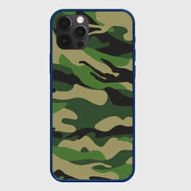 Чехол для iPhone 12 Pro Max с принтом Лесной камуфляж в Тюмени, Силикон |  | camouflage | forest camouflage | камуфляж | лесной камуфляж