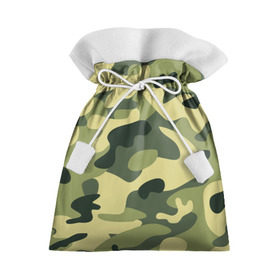 Подарочный 3D мешок с принтом Зелёный камуфляж в Тюмени, 100% полиэстер | Размер: 29*39 см | camouflage | green camouflage | зеленый камуфляж | камуфляж