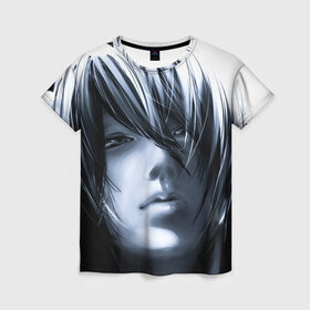 Женская футболка 3D с принтом Anime Boy в Тюмени, 100% полиэфир ( синтетическое хлопкоподобное полотно) | прямой крой, круглый вырез горловины, длина до линии бедер | мальчик | парень
