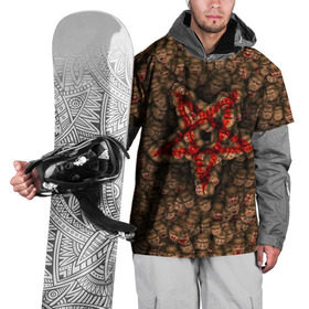 Накидка на куртку 3D с принтом Doom в Тюмени, 100% полиэстер |  | Тематика изображения на принте: 