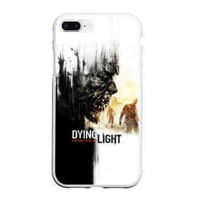 Чехол для iPhone 7Plus/8 Plus матовый с принтом Dying Light в Тюмени, Силикон | Область печати: задняя сторона чехла, без боковых панелей | dying light | horror | зомби | ужасы