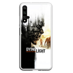 Чехол для Honor 20 с принтом Dying Light в Тюмени, Силикон | Область печати: задняя сторона чехла, без боковых панелей | Тематика изображения на принте: dying light | horror | зомби | ужасы