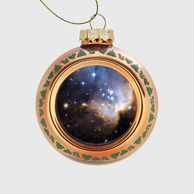 Стеклянный ёлочный шар с принтом Вселенная в Тюмени, Стекло | Диаметр: 80 мм | вселенная | галактика | звёзды | космическое пространство | космос | созвездие