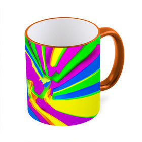 Кружка 3D с принтом Tie-Dye в Тюмени, керамика | ёмкость 330 мл | Тематика изображения на принте: 