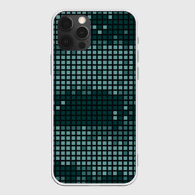 Чехол для iPhone 12 Pro Max с принтом Кибер камуфляж 3 в Тюмени, Силикон |  | пиксели | темный