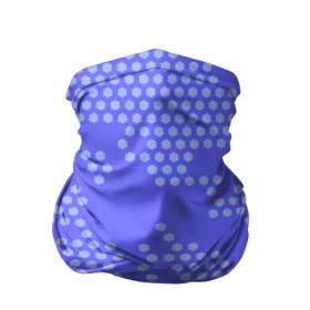 Бандана-труба 3D с принтом Кибер камуфляж 7 в Тюмени, 100% полиэстер, ткань с особыми свойствами — Activecool | плотность 150‒180 г/м2; хорошо тянется, но сохраняет форму | пиксели | сиреневый | точки