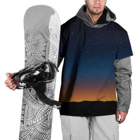 Накидка на куртку 3D с принтом Звездное небо в Тюмени, 100% полиэстер |  | вселенная | галактика | горизон | звезды | небо | ночь