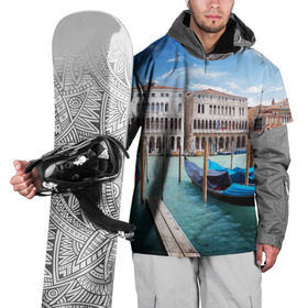 Накидка на куртку 3D с принтом Италия (Венеция) в Тюмени, 100% полиэстер |  | europe | italy | venice | венеция | вода | европа | ес | италия | каникулы | лодки | отдых | отпуск | солнце | туризм