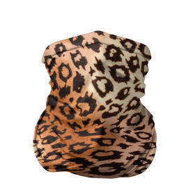 Бандана-труба 3D с принтом Леопардовая шкура в Тюмени, 100% полиэстер, ткань с особыми свойствами — Activecool | плотность 150‒180 г/м2; хорошо тянется, но сохраняет форму | гепард | гламур | леопард | мода | роскошь | шерсть