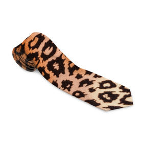 Галстук 3D с принтом Леопардовая шкура в Тюмени, 100% полиэстер | Длина 148 см; Плотность 150-180 г/м2 | Тематика изображения на принте: гепард | гламур | леопард | мода | роскошь | шерсть