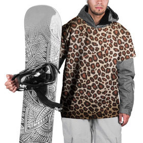 Накидка на куртку 3D с принтом Шкура гепарда в Тюмени, 100% полиэстер |  | гепард | гламур | леопард | мода | пятна | роскошь | ткань | точки | шерсть