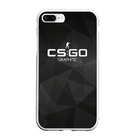 Чехол для iPhone 7Plus/8 Plus матовый с принтом csgo - Graphite (Графит) в Тюмени, Силикон | Область печати: задняя сторона чехла, без боковых панелей | cs | csgo | го | кс