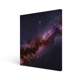 Холст квадратный с принтом Млечный путь в Тюмени, 100% ПВХ |  | вселенная | галактика | звёзды | космическое пространство | космос | созвездие