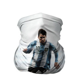 Бандана-труба 3D с принтом Leo Messi в Тюмени, 100% полиэстер, ткань с особыми свойствами — Activecool | плотность 150‒180 г/м2; хорошо тянется, но сохраняет форму | barselona | messi | аргентина | барселона | месси | мяч | футбол