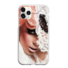 Чехол для iPhone 11 Pro матовый с принтом Lady Gaga в Тюмени, Силикон |  | Тематика изображения на принте: lady gaga | звезда | знаменитость | леди гага | музыка | певица