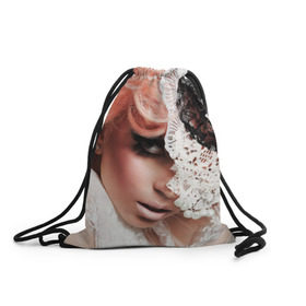 Рюкзак-мешок 3D с принтом Lady Gaga в Тюмени, 100% полиэстер | плотность ткани — 200 г/м2, размер — 35 х 45 см; лямки — толстые шнурки, застежка на шнуровке, без карманов и подкладки | lady gaga | звезда | знаменитость | леди гага | музыка | певица