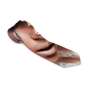 Галстук 3D с принтом Lady Gaga в Тюмени, 100% полиэстер | Длина 148 см; Плотность 150-180 г/м2 | Тематика изображения на принте: lady gaga | звезда | знаменитость | леди гага | музыка | певица