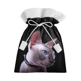Подарочный 3D мешок с принтом Сфинкс 6 в Тюмени, 100% полиэстер | Размер: 29*39 см | кот | котенок | котик | котэ | кошка | сфинкс