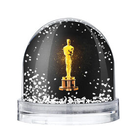 Снежный шар с принтом Оскар в Тюмени, Пластик | Изображение внутри шара печатается на глянцевой фотобумаге с двух сторон | американская киноакадемия | золото | кинематограф | кино | кинофестиваль | награда | премия оскар