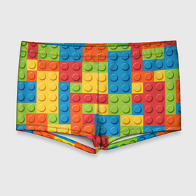 Мужские купальные плавки 3D с принтом Лего в Тюмени, Полиэстер 85%, Спандекс 15% |  | Тематика изображения на принте: lego | дети