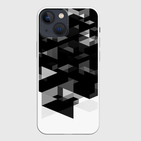 Чехол для iPhone 13 mini с принтом Trianse в Тюмени,  |  | Тематика изображения на принте: полигоны | текстура | треугольники