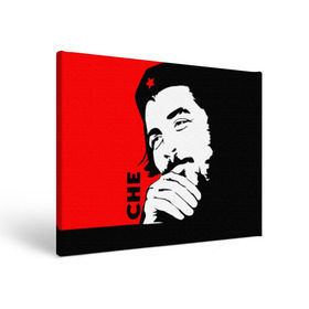 Холст прямоугольный с принтом Че Гевара в Тюмени, 100% ПВХ |  | Тематика изображения на принте: che | che guevara | comandante | revolution | viva | революция | че | чегевара