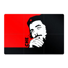 Магнитный плакат 3Х2 с принтом Че Гевара в Тюмени, Полимерный материал с магнитным слоем | 6 деталей размером 9*9 см | che | che guevara | comandante | revolution | viva | революция | че | чегевара