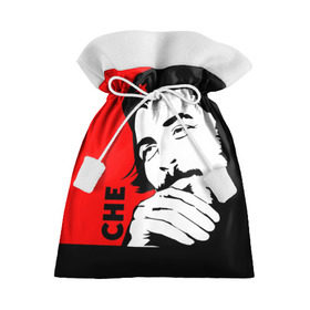 Подарочный 3D мешок с принтом Че Гевара в Тюмени, 100% полиэстер | Размер: 29*39 см | che | che guevara | comandante | revolution | viva | революция | че | чегевара