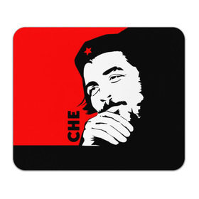Коврик прямоугольный с принтом Че Гевара в Тюмени, натуральный каучук | размер 230 х 185 мм; запечатка лицевой стороны | che | che guevara | comandante | revolution | viva | революция | че | чегевара