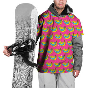 Накидка на куртку 3D с принтом Поп арт 17 в Тюмени, 100% полиэстер |  | fashion | pop art | popart | trend | губы | мода | тренд