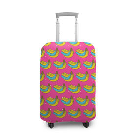 Чехол для чемодана 3D с принтом Поп арт 17 в Тюмени, 86% полиэфир, 14% спандекс | двустороннее нанесение принта, прорези для ручек и колес | fashion | pop art | popart | trend | губы | мода | тренд