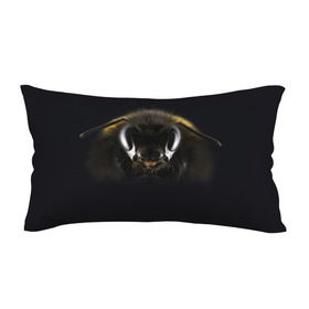 Подушка 3D антистресс с принтом Пчела в Тюмени, наволочка — 100% полиэстер, наполнитель — вспененный полистирол | состоит из подушки и наволочки на молнии | Тематика изображения на принте: глаза | насекомое | оса | пчела