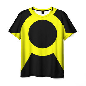 Мужская футболка 3D с принтом Radiation в Тюмени, 100% полиэфир | прямой крой, круглый вырез горловины, длина до линии бедер | radiation | s.t.a.l.k.e.r. | warning. | аномалия | радиация