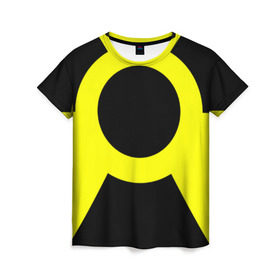 Женская футболка 3D с принтом Radiation в Тюмени, 100% полиэфир ( синтетическое хлопкоподобное полотно) | прямой крой, круглый вырез горловины, длина до линии бедер | radiation | s.t.a.l.k.e.r. | warning. | аномалия | радиация