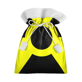 Подарочный 3D мешок с принтом Radiation в Тюмени, 100% полиэстер | Размер: 29*39 см | Тематика изображения на принте: radiation | s.t.a.l.k.e.r. | warning. | аномалия | радиация
