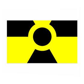 Бумага для упаковки 3D с принтом Radiation в Тюмени, пластик и полированная сталь | круглая форма, металлическое крепление в виде кольца | Тематика изображения на принте: radiation | s.t.a.l.k.e.r. | warning. | аномалия | радиация
