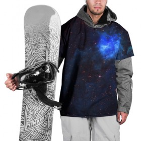 Накидка на куртку 3D с принтом Холодная туманность в Тюмени, 100% полиэстер |  | вселенная | галактика | звёзды | космическое пространство | космос | созвездие