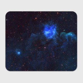 Коврик прямоугольный с принтом Холодная туманность в Тюмени, натуральный каучук | размер 230 х 185 мм; запечатка лицевой стороны | вселенная | галактика | звёзды | космическое пространство | космос | созвездие
