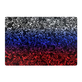 Магнитный плакат 3Х2 с принтом Кислотность Российский флаг в Тюмени, Полимерный материал с магнитным слоем | 6 деталей размером 9*9 см | абстракция | линии | стиль | флаг | фон | фото | цвет