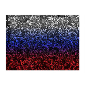 Обложка для студенческого билета с принтом Кислотность Российский флаг в Тюмени, натуральная кожа | Размер: 11*8 см; Печать на всей внешней стороне | Тематика изображения на принте: абстракция | линии | стиль | флаг | фон | фото | цвет