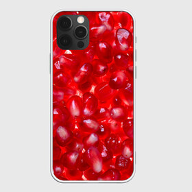 Чехол для iPhone 12 Pro Max с принтом Зерна граната в Тюмени, Силикон |  | Тематика изображения на принте: гранат | еда | зерна | красный | сладкое | фрукты