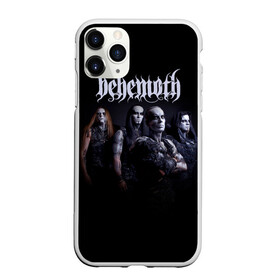 Чехол для iPhone 11 Pro матовый с принтом Behemoth в Тюмени, Силикон |  | Тематика изображения на принте: behemoth | dark | deathmetal | metal | бегемот | блэк метал