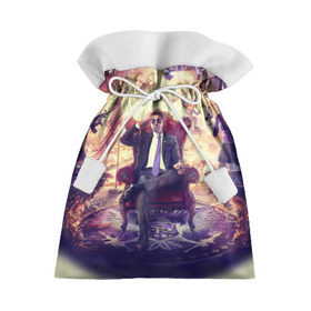 Подарочный 3D мешок с принтом Saints Row в Тюмени, 100% полиэстер | Размер: 29*39 см | Тематика изображения на принте: saints row | святые